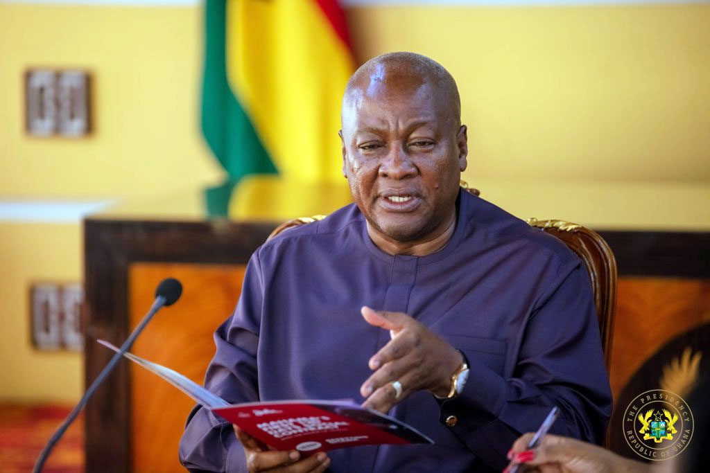President John Dramani Mahama of Ghana