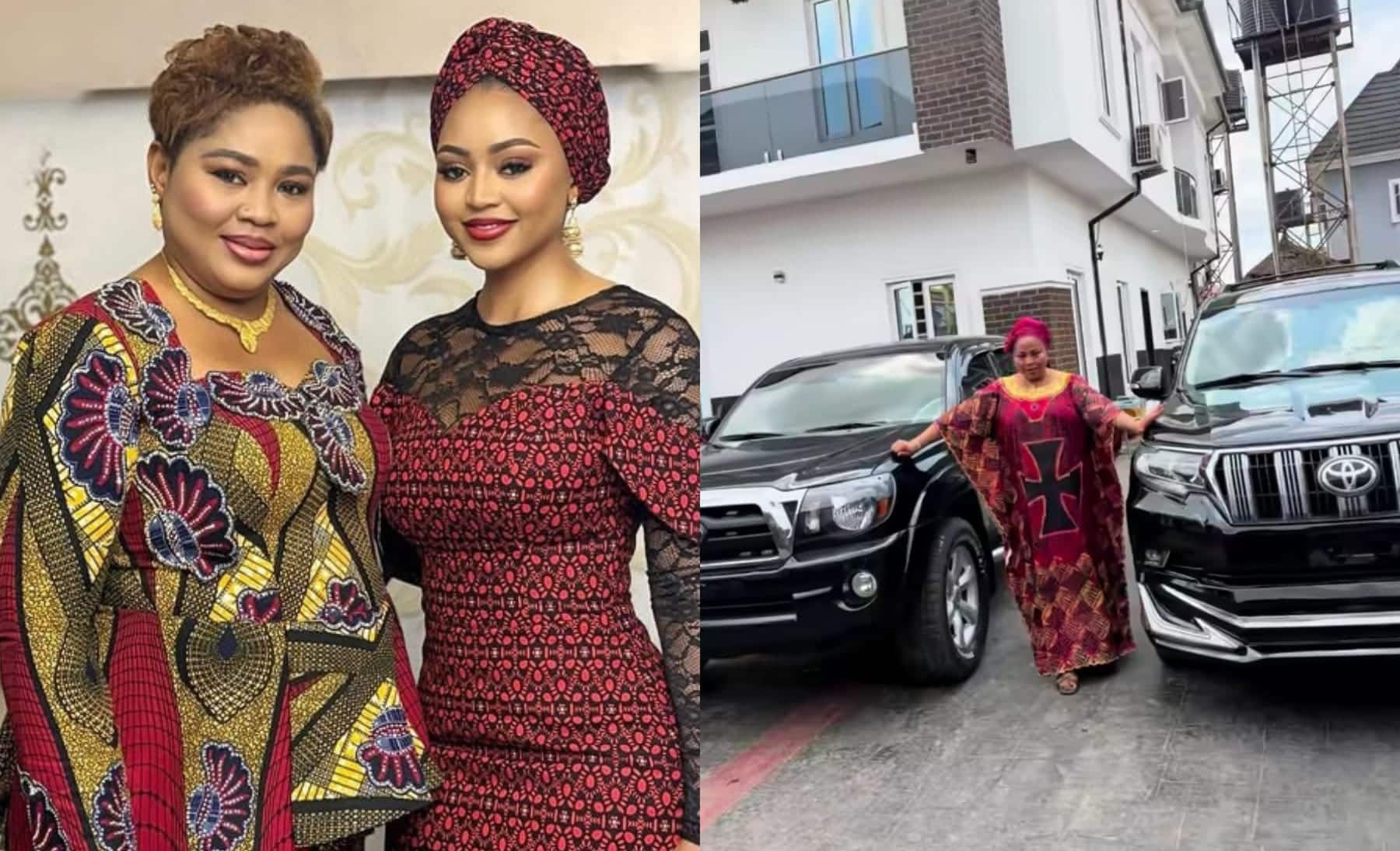 Regina Daniels Gifts Mother Two Luxury SUVs