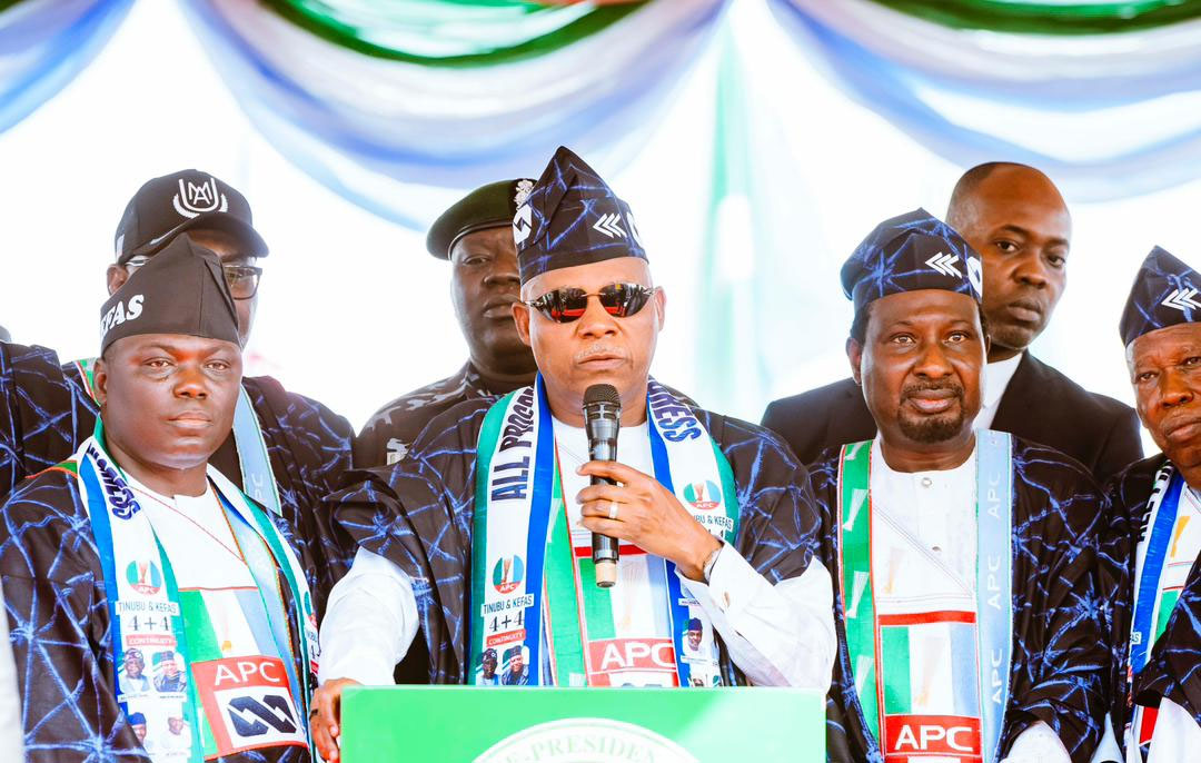 Shettima and APC Leaders Welcome Taraba Governor Agbu Kefas into Ruling Party