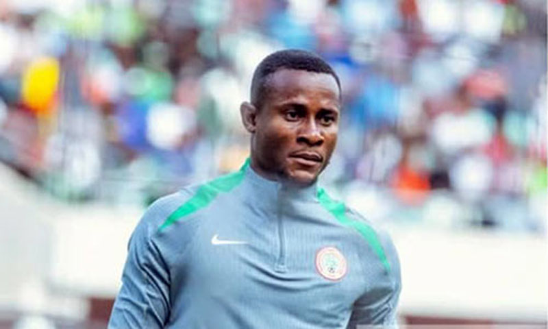 Super Eagles reserve goalkeeper Amas Obasogie