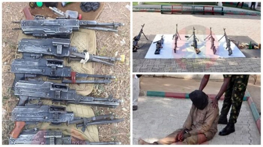 Troops Arrest Suspected Gunrunner