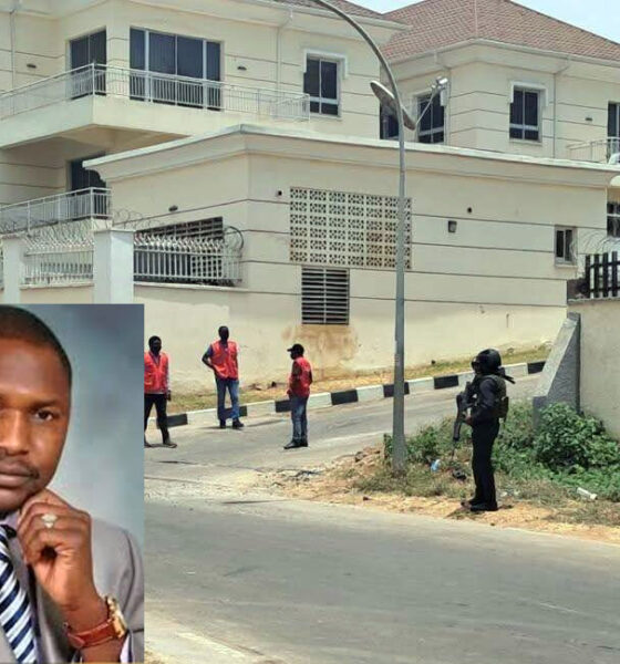 Abuja residence of former Attorney-General of the Federation, Abubakar Malami