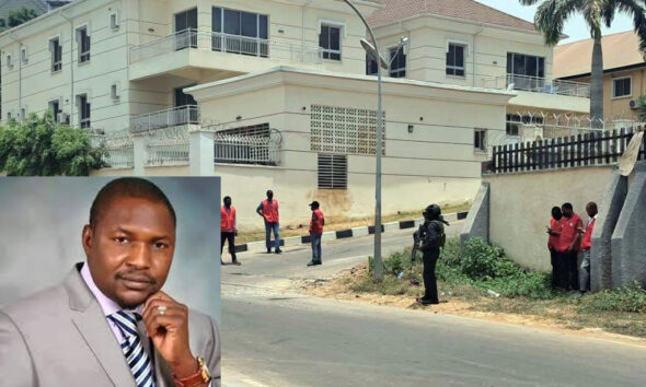 Abuja residence of former Attorney-General of the Federation, Abubakar Malami