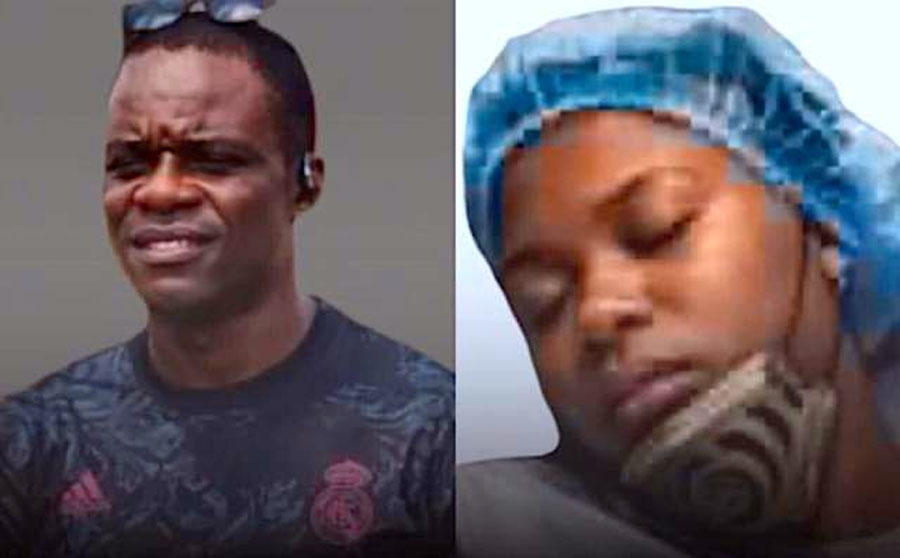 An official of the National Youth Service Corps (NYSC) Abass Olalekan and late Victoria Ariyo