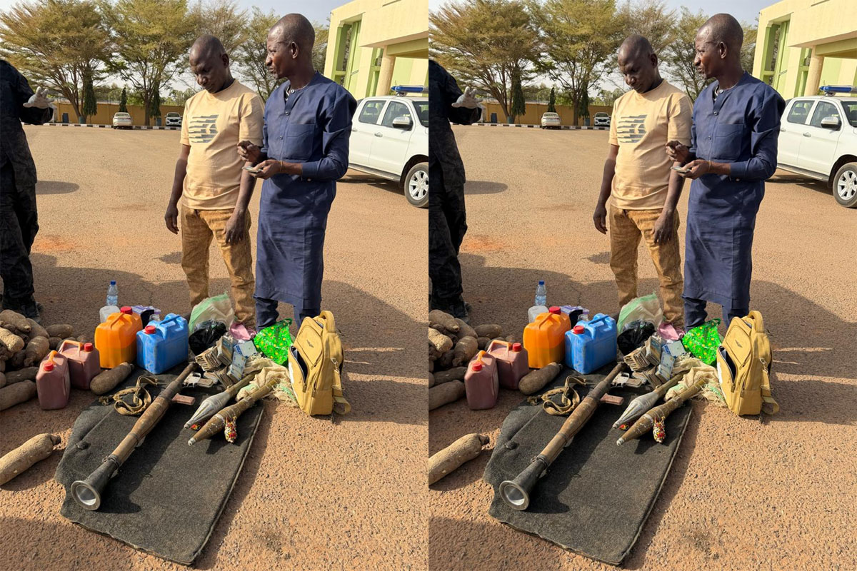 DSS Busts Alleged Arms Trafficking Network in Gombe, Seizes RPGs