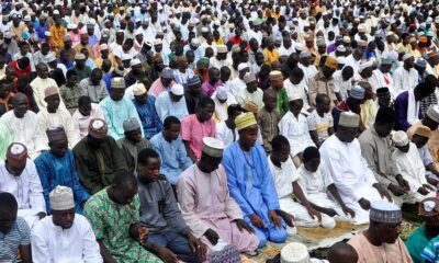 Eid praying ground in Nigeria