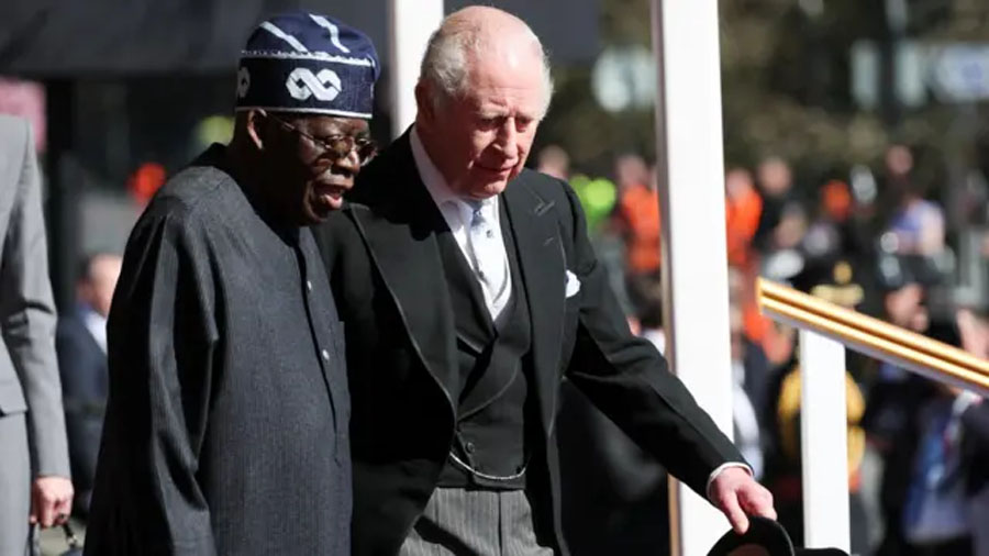 King Charles III and President Bola Ahmed Tinubu