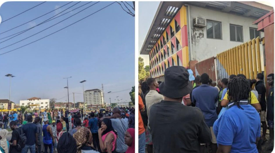 Lagos Youths Protest Power Outages as Nigeria’s Electricity Crisis Deepens