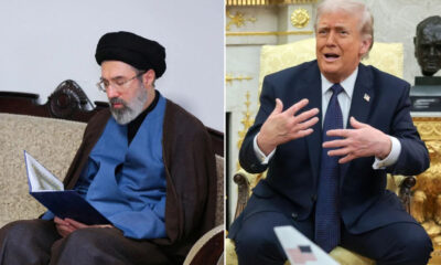 Mojtaba Khamenei and United States President Donald Trump