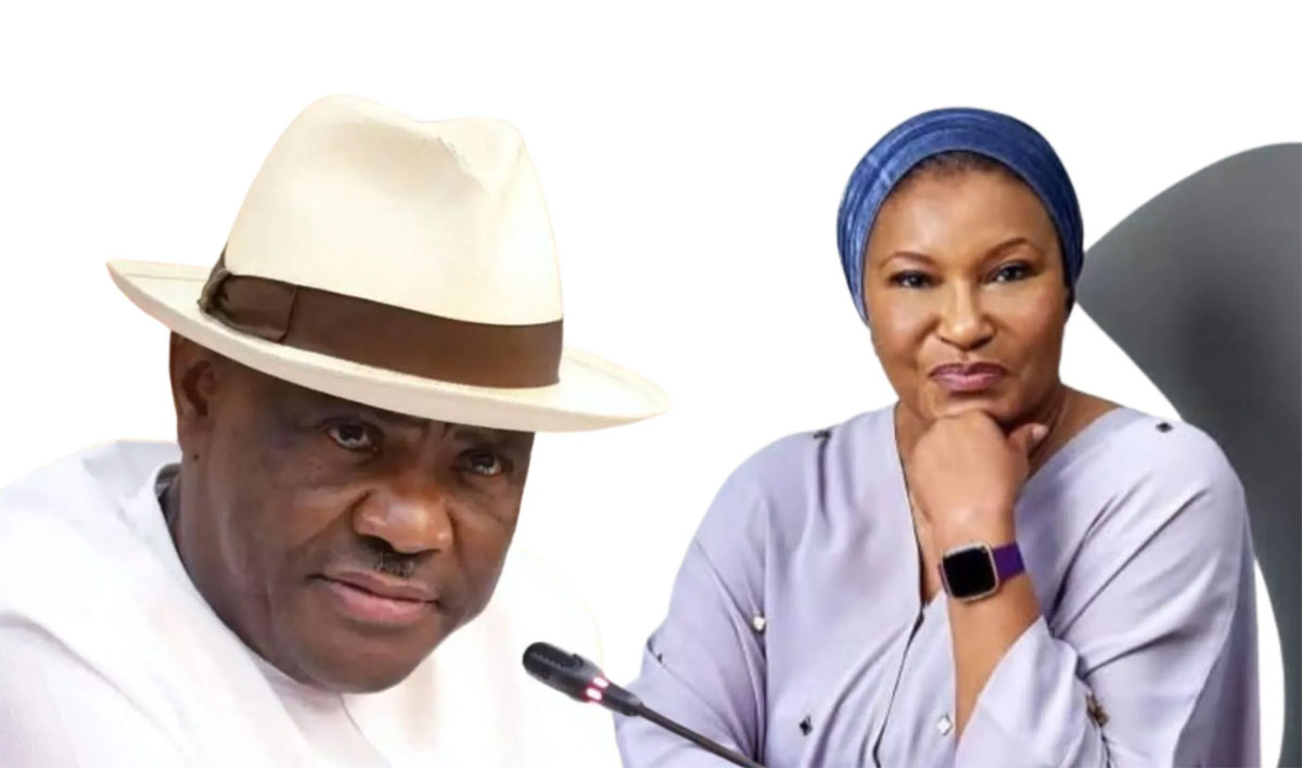 Nyesom Wike, Minister of the Federal Capital Territory (FCT) and Senator Ireti Kingibe