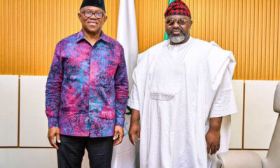 Peter Obi and Kaduna-based Islamic cleric Ahmad Umar