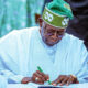 President Bola Ahmed Tinubu