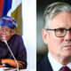 President Bola Ahmed Tinubu and UK Prime Minister Keir Starmer