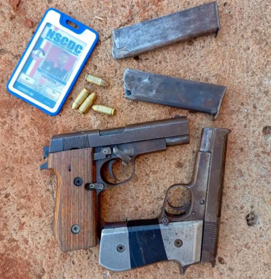 Recovered arms and admonitions