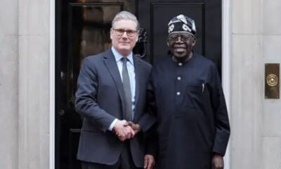UK Prime Minister Keir Starmer and President Bola Ahmed Tinubu