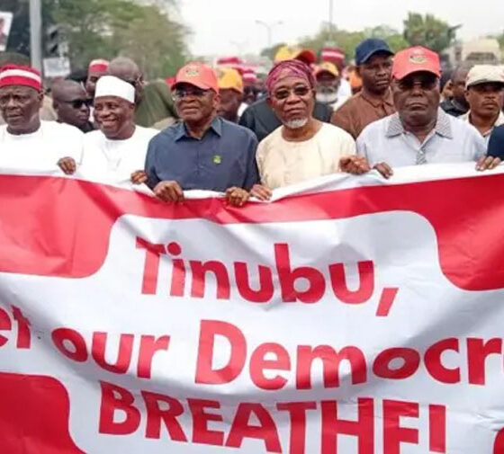ADC Protests in Abuja