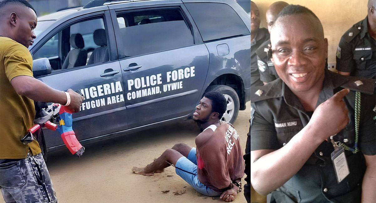 ASP Usman Nuhu and the victim