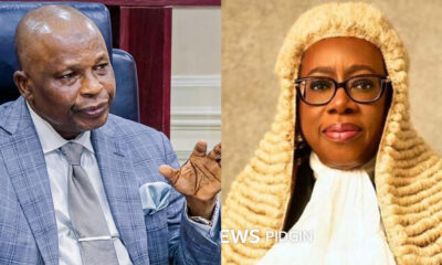 Attorney General of the Federation (AGF), Lateef Fagbemi and Chief Justice of Nigeria (CJN), Kudirat Kekere-Ekun