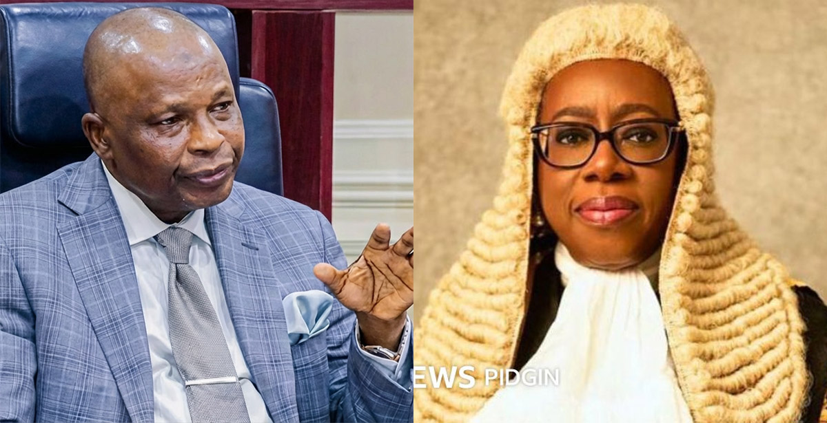 Attorney General of the Federation (AGF), Lateef Fagbemi and Chief Justice of Nigeria (CJN), Kudirat Kekere-Ekun