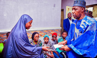 Babagana Umara Zulum Gives ₦150m to Families of Fallen Soldiers