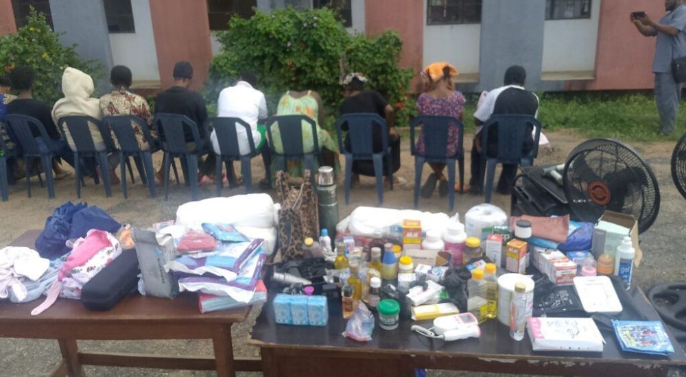 NSCDC Busted Lagos Baby Factory, Rescued 18 Pregnant Women, 10 Children