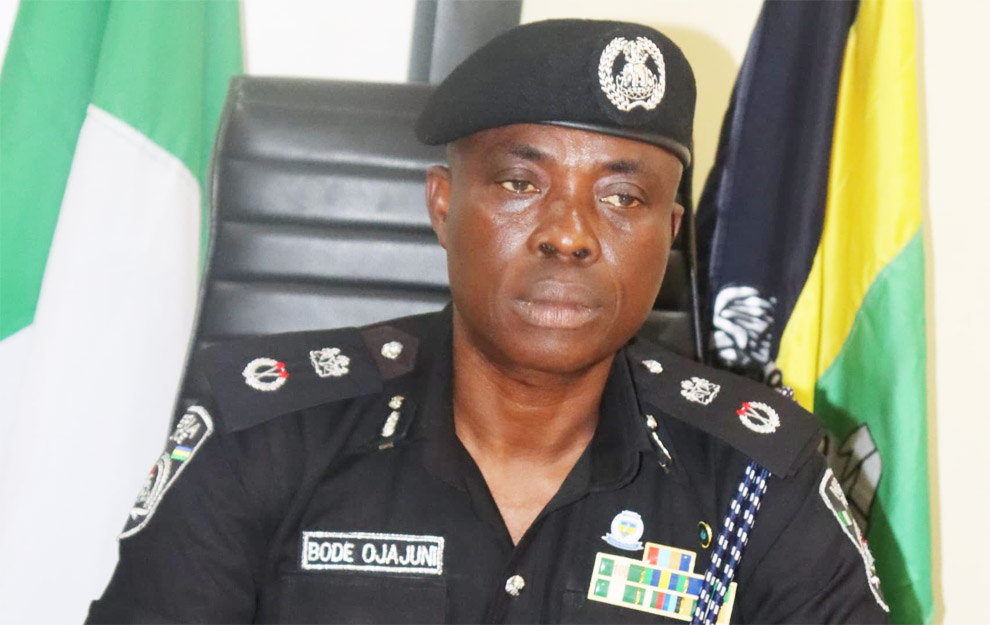 Commissioner of Police (CP) for Ogun State is Bode Ojajuni