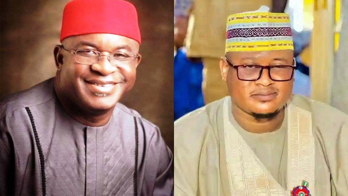 David Mark, the National Chairman of the African Democratic Congress (ADC), Nafiu Bala