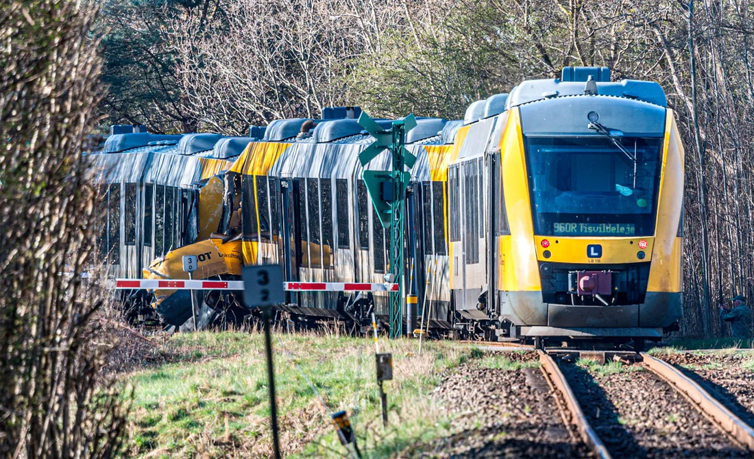 Denmark Train Collision Near Copenhagen Leaves Five Critically Injured