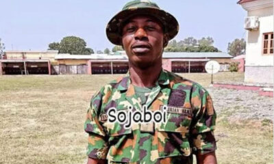 former lance corporal, Rotimi Olamilekan, popularly known as “Soja Boi
