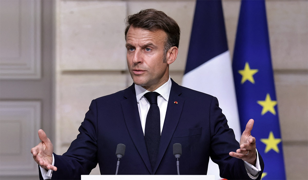 French President Emmanuel Macron