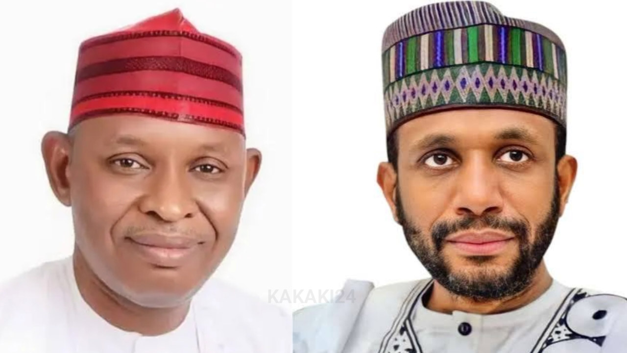 Governor Abba Kabir Yusuf of Kano State and Murtala Sule Garo