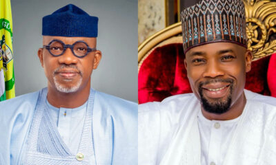 Governor of Ogun State Prince Dapo Abiodun and Alhaji Shamsudeen Adebayo Apelogun