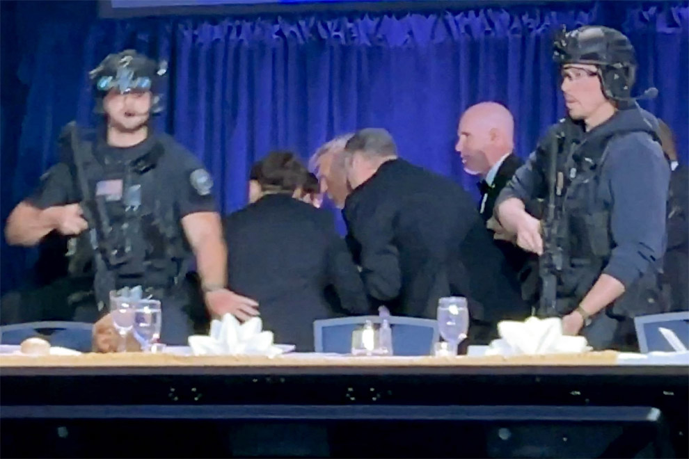 Gunman Sparks Chaos at White House Correspondents’ Dinner, Trump Evacuated Safely