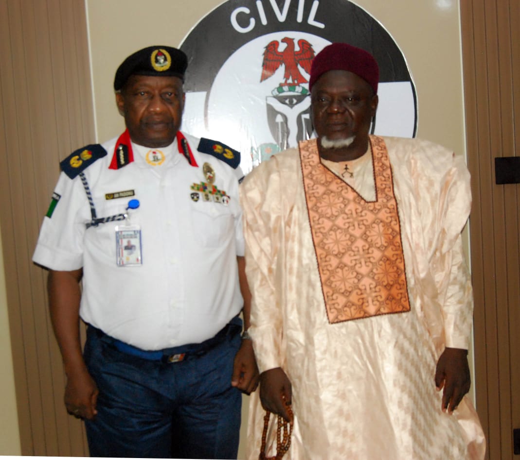 Grand Chief Imam of Oyo Land Seeks Stronger Security Collaboration with NSCDC