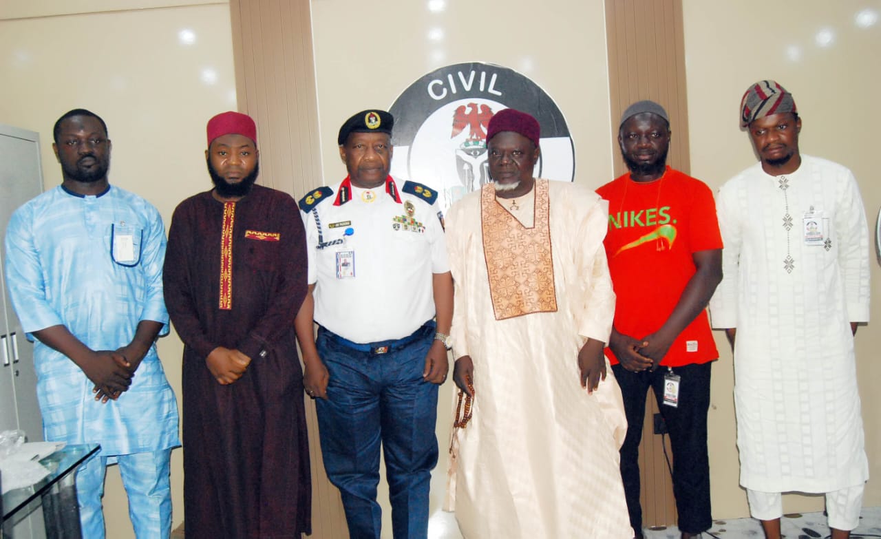 Grand Chief Imam of Oyo Land Seeks Stronger Security Collaboration with NSCDC