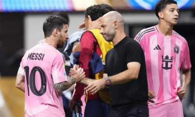 Lionel Messi and Javier Mascherano