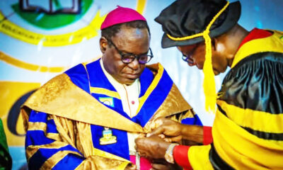 Catholic Bishop of Sokoto Diocese and Chancellor of Chukwuemeka Odumegwu Ojukwu University (COOU), Igbariam, Anambra State, Matthew Kukah