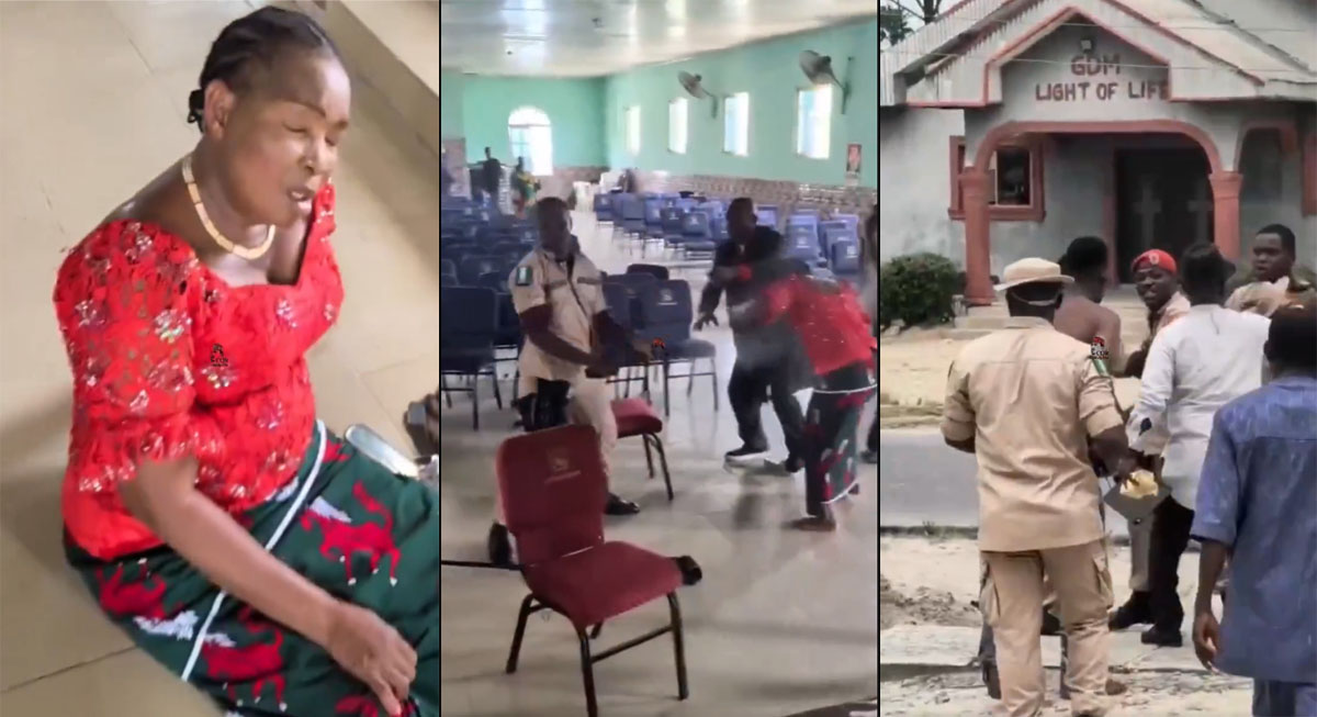 Men in Uniform Storm Ughelli Church