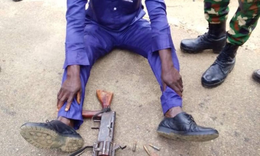 Military Arrests Two Suspects