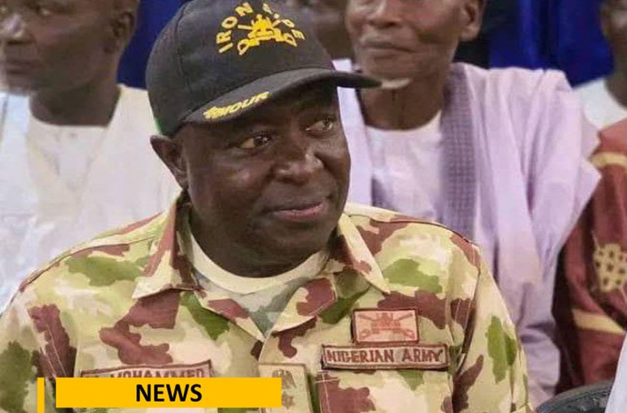 Commanding Officer of the 242 Battalion, Monguno, Col. I.A. Mohammed