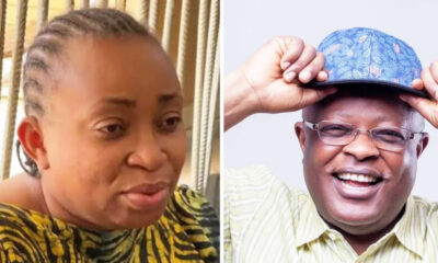 Ms Tracynither Ohiri and David Umahi
