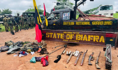 Nigerian Army Hits IPOB/ESN Hideouts in Enugu