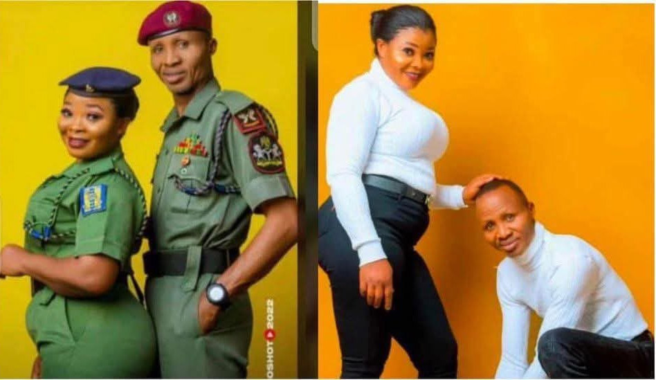 Nigerian Army, Master Warrant Officer Linus Musa Audu and Private Gloria Mathew