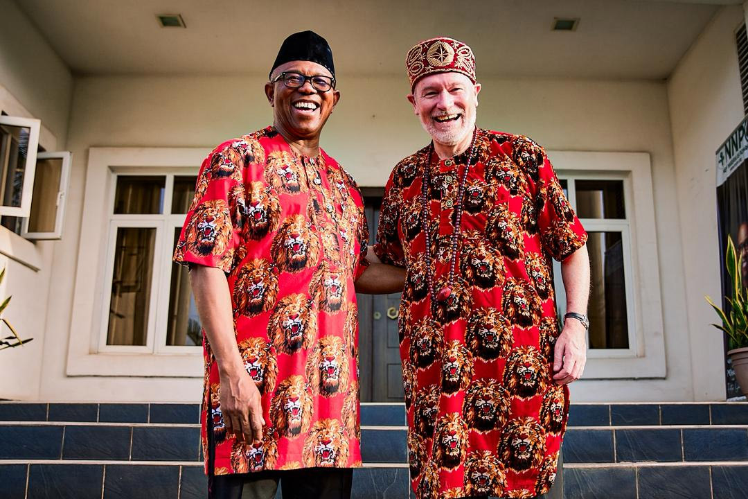 Peter Obi Meets EU Ambassador Gautier Mignot