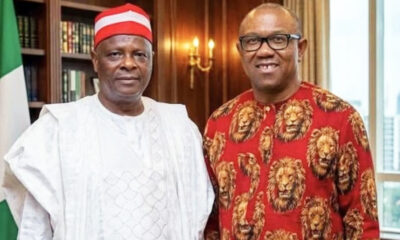 Former Kano State governor Rabiu Kwankwaso and former Labour Party presidential candidate Peter Obi
