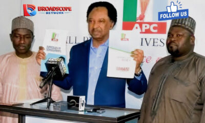 Shehu Sani Picks APC Senatorial Form