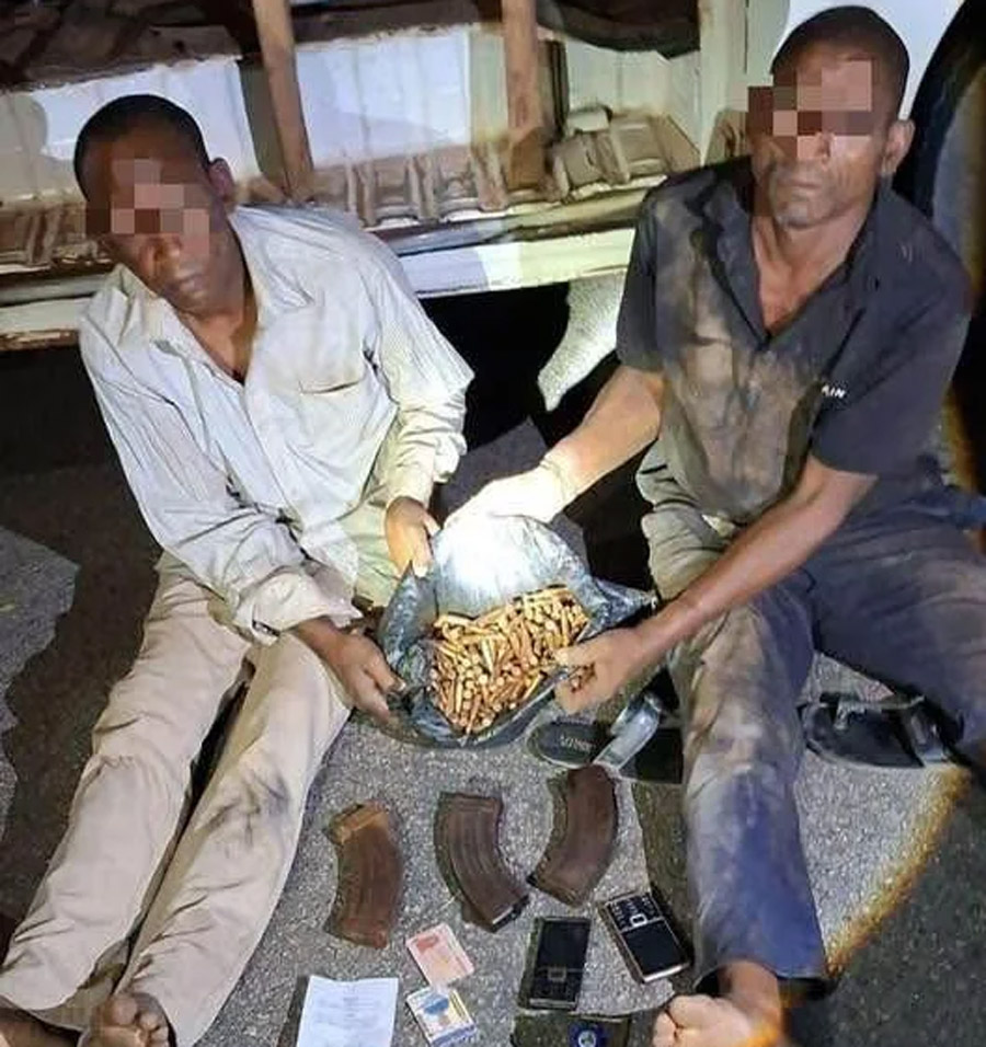 Soldiers intercept 314 rounds of ammunition