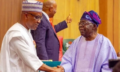 Speaker of the House of Representatives, Tajudeen Abbas and President Bola Ahmed Tinubu