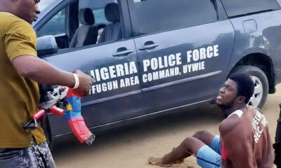 police officer kills handcuffed suspect in Delta