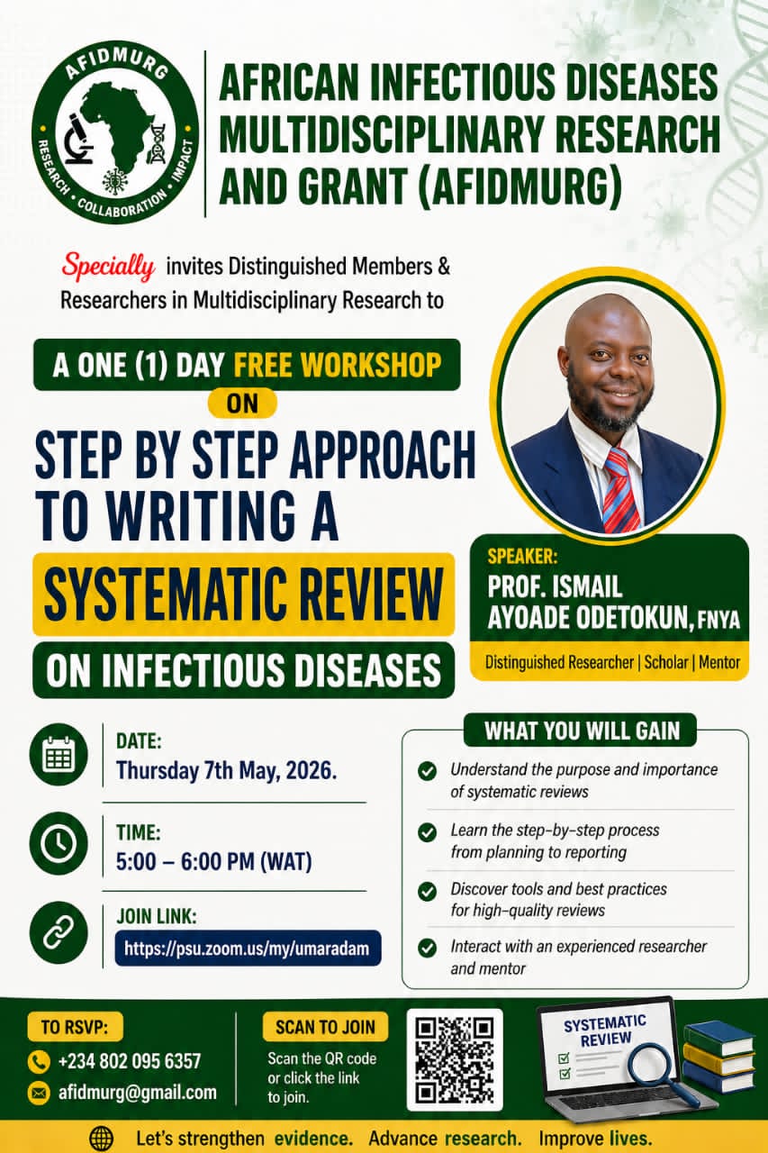 AFIDMURG Trains Over 150 African Researchers On Infectious Disease Systematic Review